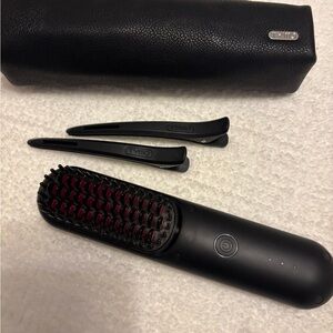 TYMO Black Hair Straightening Brush